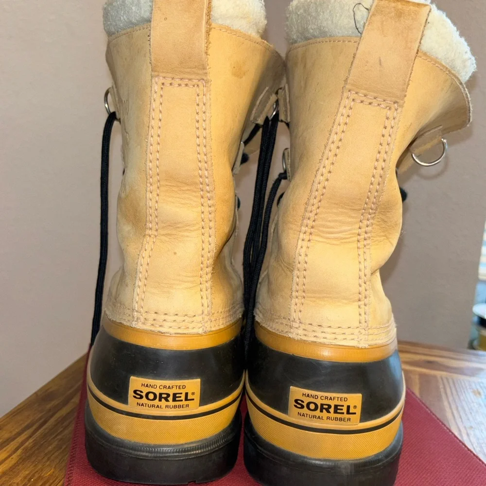 Sorel Men’s Caribou Stack, Waterproof Winter Boots, Size 9.5M